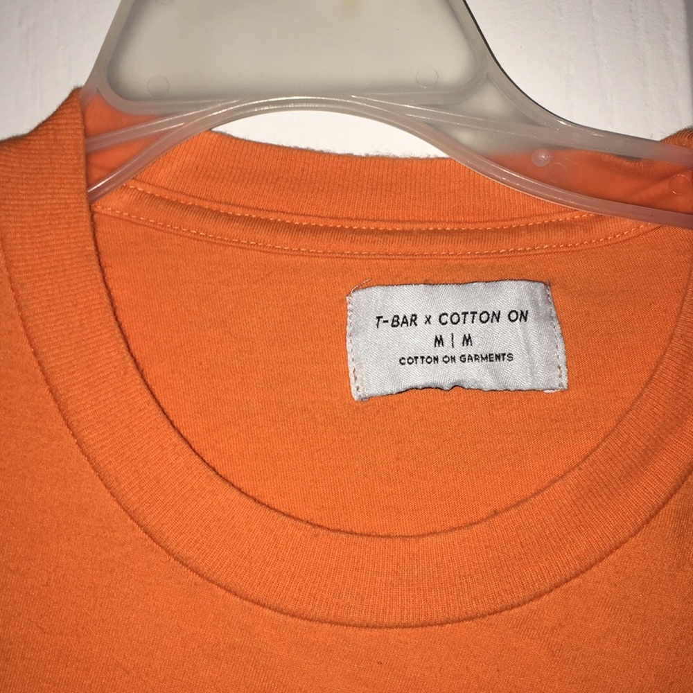 Orange cotton on low and slow turtle tee